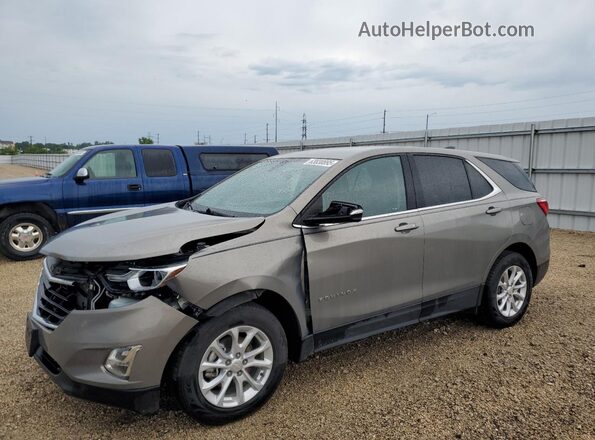 3GNAXSEV4JS609058 2018 CHEVROLET EQUINOX Серебряный Передняя левая четверть