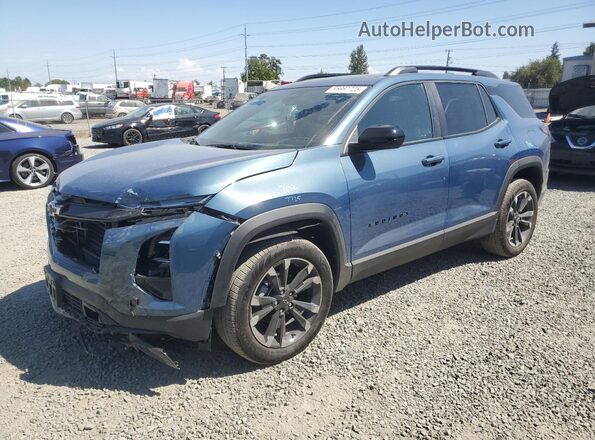 3GNAXTEG7SL205402 2025 CHEVROLET EQUINOX Blue Vista tres cuartos delantera izquierda