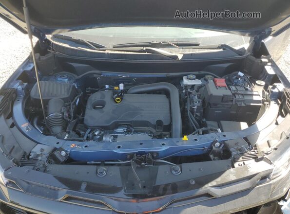3GNAXTEG7SL205402 2025 CHEVROLET EQUINOX Blue Vista del compartimento del motor