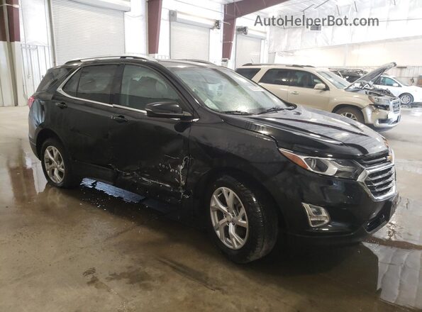 3GNAXTEX7JL386256 2018 CHEVROLET EQUINOX Black წინა მარჯვენა