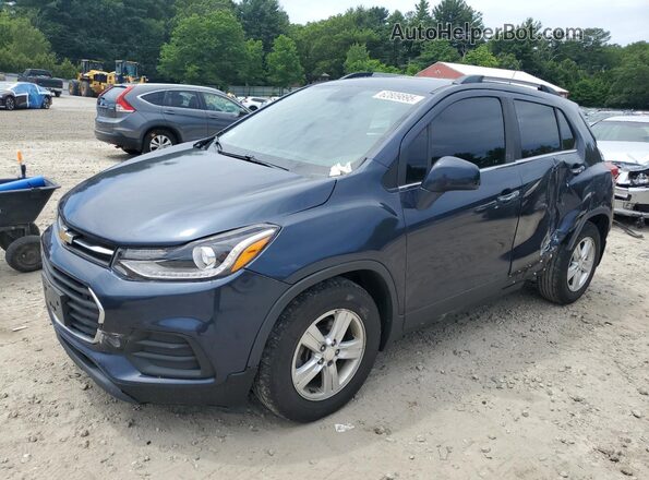 3GNCJLSB5JL349399 2018 CHEVROLET TRAX Blue წინა მარცხენა ხედი სამი მეოთხედიდან