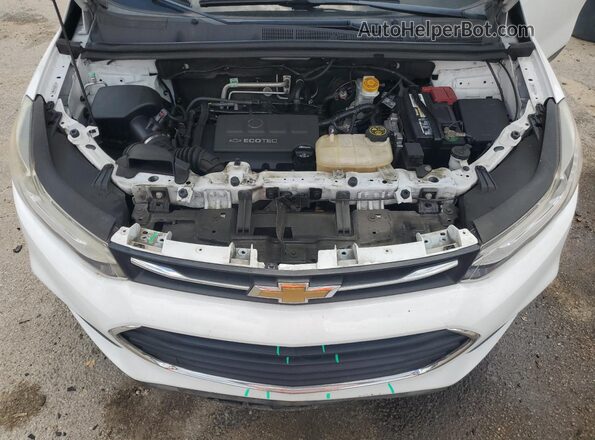 3GNCJLSB6JL367474 2018 CHEVROLET TRAX White Widok komory silnika