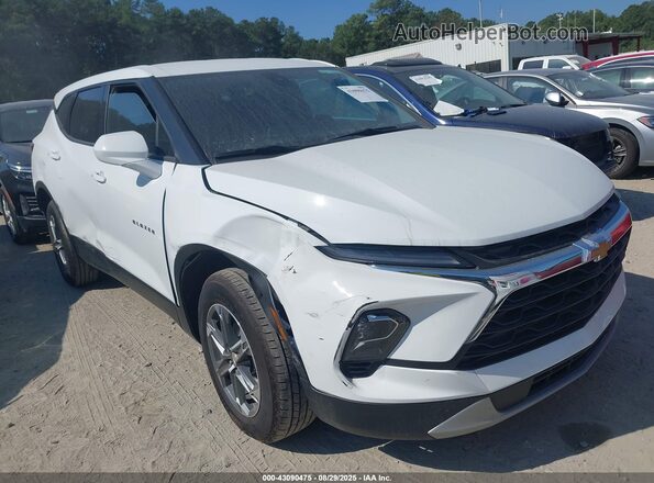 3GNKBCR45SS201681 2025 CHEVROLET BLAZER Белый Передняя правая четверть