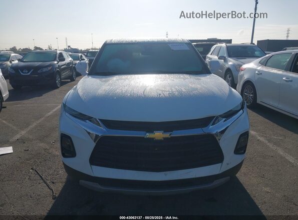 3GNKBCRS0MS504370 2021 CHEVROLET BLAZER White Սարքավորումների վահանակի տեսք
