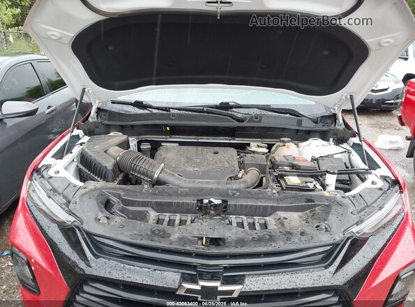 3GNKBDR49MS564834 2021 CHEVROLET BLAZER Красный Вид сзади