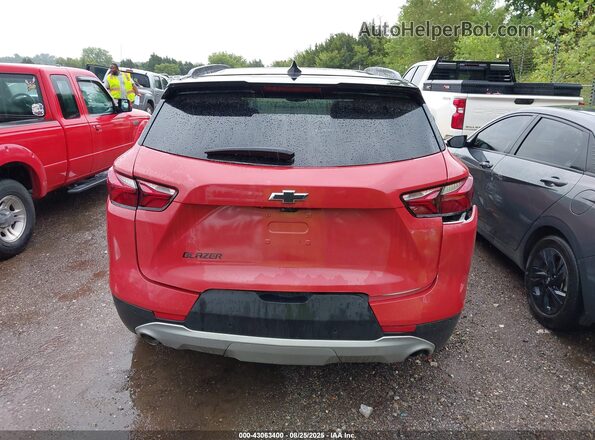 3GNKBDR49MS564834 2021 CHEVROLET BLAZER Красный 