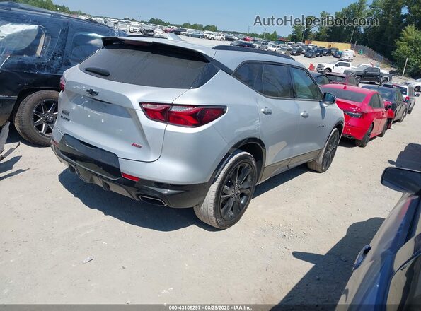 3GNKBERS3MS531879 2021 CHEVROLET BLAZER Silver Հետևի աջ