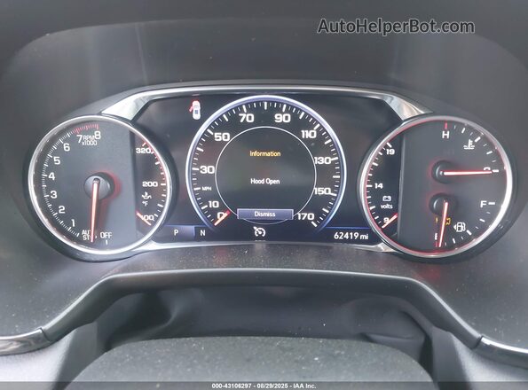 3GNKBERS3MS531879 2021 CHEVROLET BLAZER Silver Հետևի նստատեղերի տեսք