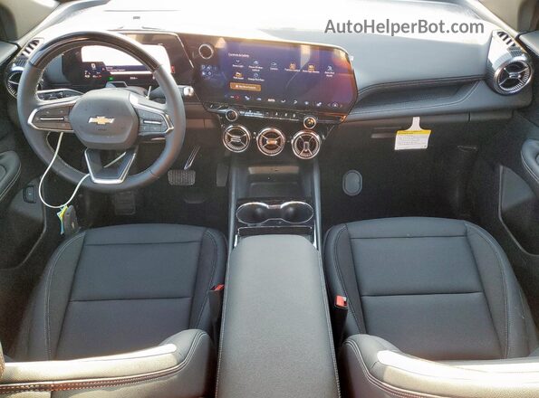 3GNKDGRJ9SS108573 2025 CHEVROLET BLAZER Blue წინა პანელის ხედი