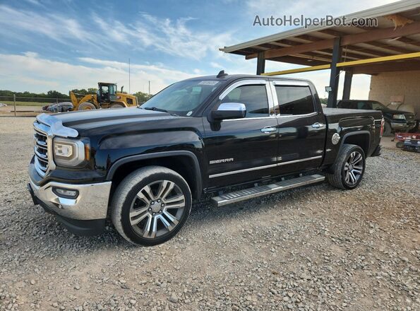 3GTP1NEC3JG198775 2018 GMC SIERRA Черный Передняя левая четверть