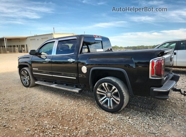 3GTP1NEC3JG198775 2018 GMC SIERRA Черный Задняя левая четверть