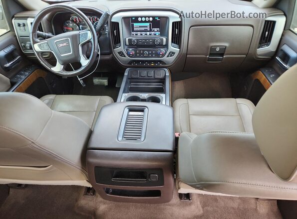 3GTP1NEC3JG198775 2018 GMC SIERRA Черный Вид панели приборов