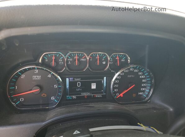 3GTU2NEC0JG225057 2018 GMC SIERRA Silver Vista del cuadro de instrumentos