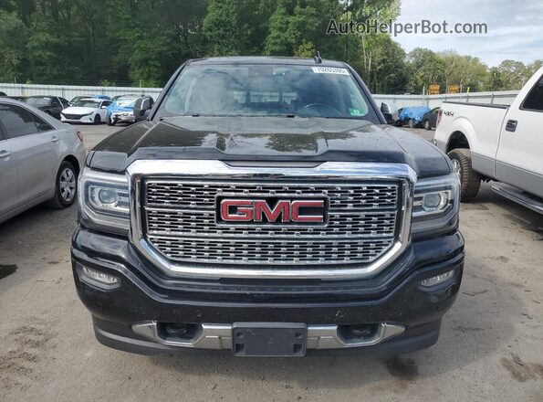 3GTU2PECXJG521358 2018 GMC SIERRA Черный Вид спереди