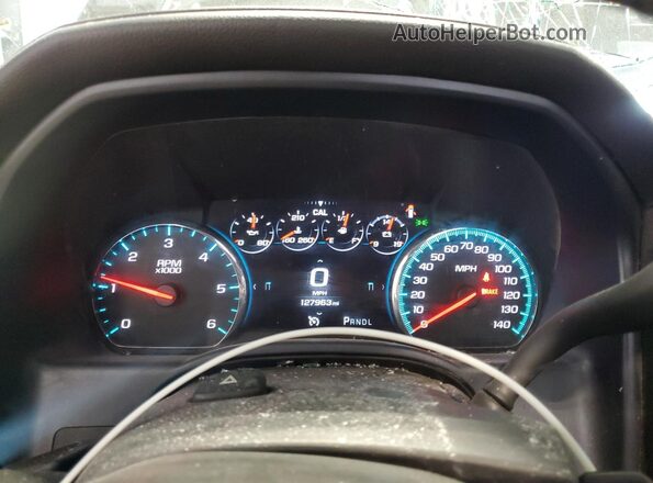 3GTU2PEJ6JG190079 2018 GMC SIERRA Black Instrument cluster view