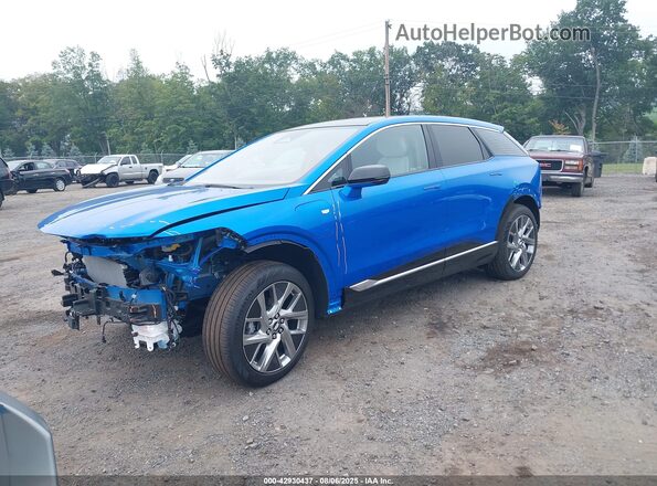 3GYK3BMRXSS188262 2025 CADILLAC OPTIQ Light Blue Передняя левая четверть