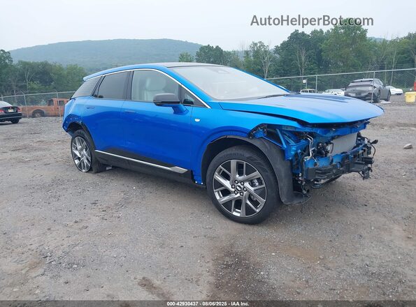3GYK3BMRXSS188262 2025 CADILLAC OPTIQ Light Blue Передняя правая четверть