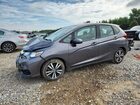 2018 Honda Fit Ex Gray vin: 3HGGK5H85JM729577