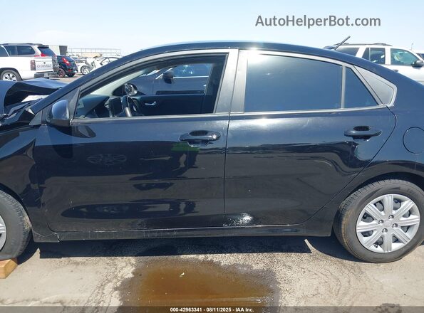 3KPA24AD4NE444780 2022 KIA RIO Black Widok wnętrza 360 stopni