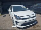 2021 Kia Rio Lx White vin: 3KPA24AD7ME425090