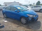 2021 Kia Rio S Blue vin: 3KPA24AD9ME366219