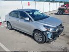 2021 Kia Rio Lx Silver vin: 3KPA24AD9ME404127