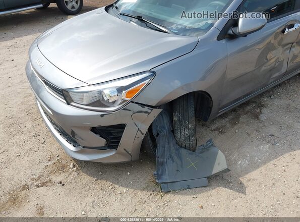 3KPA25AD1PE629121 2023 KIA RIO 5-DOOR Gray Դիմացի տեսք