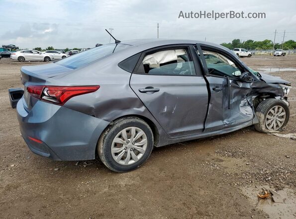 3KPC24A34JE016170 2018 HYUNDAI ACCENT Серебряный Задняя правая четверть