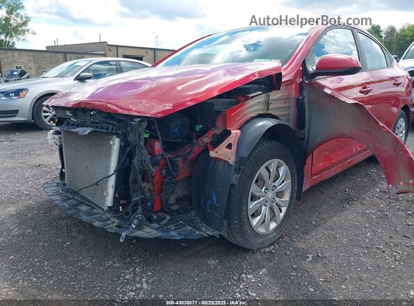 3KPC24A38JE012736 2018 HYUNDAI ACCENT Красный Панорамный вид салона 360°
