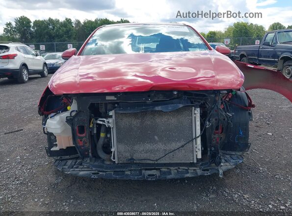 3KPC24A38JE012736 2018 HYUNDAI ACCENT Красный Вид спереди