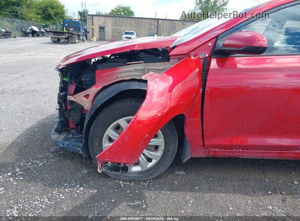 3KPC24A38JE012736 2018 HYUNDAI ACCENT Красный 