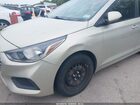 2019 Hyundai Accent Se Бежевый vin: 3KPC24A39KE065947