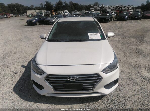 3KPC24A61LE104008 2020 HYUNDAI ACCENT Белый Вид щитка приборов