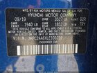 2020 Hyundai Accent Se Синий vin: 3KPC24A6XLE103259