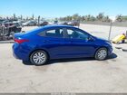 2020 Hyundai Accent Se Синий vin: 3KPC24A6XLE103259