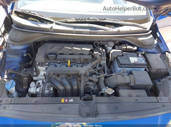 3KPC24A6XLE103259 2020 HYUNDAI ACCENT Синий Вид сзади