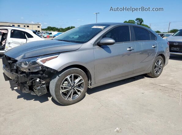 3KPF24AD0RE807278 2024 KIA FORTE Gray Առջևի ձախ երեք քառորդ տեսարան