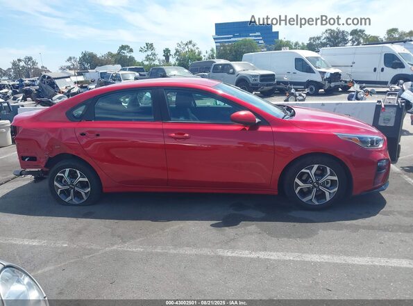 3KPF24AD1ME401311 2021 KIA FORTE Red სალონის 360-გრადუსიანი ხედი