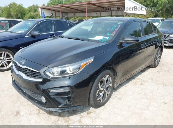 3KPF24AD2ME330555 2021 KIA FORTE Black Front left