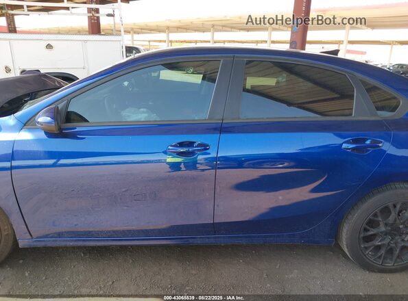 3KPF24AD4ME296781 2021 KIA FORTE Blue Панорамний вид салону 360°