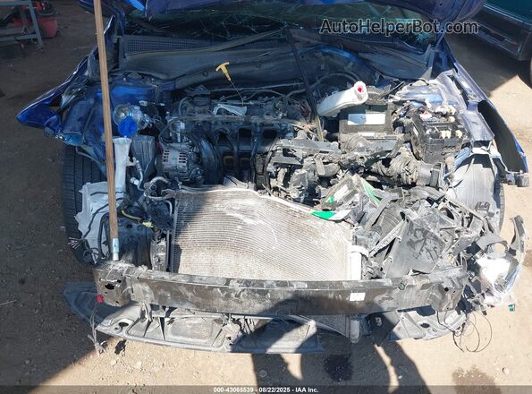 3KPF24AD4ME296781 2021 KIA FORTE Blue Вид ззаду