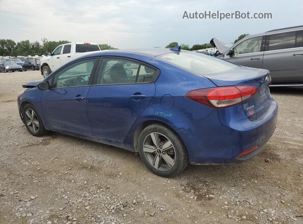 3KPFL4A74JE220075 2018 KIA FORTE Blue Rear left
