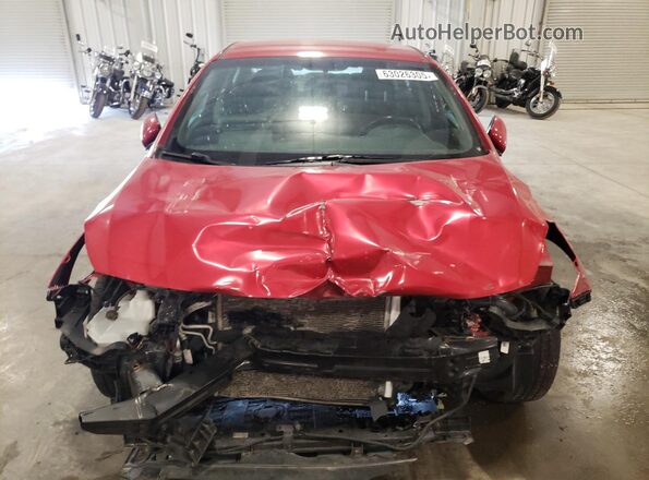 3KPFL4A77JE219616 2018 KIA FORTE Red Widok z przodu