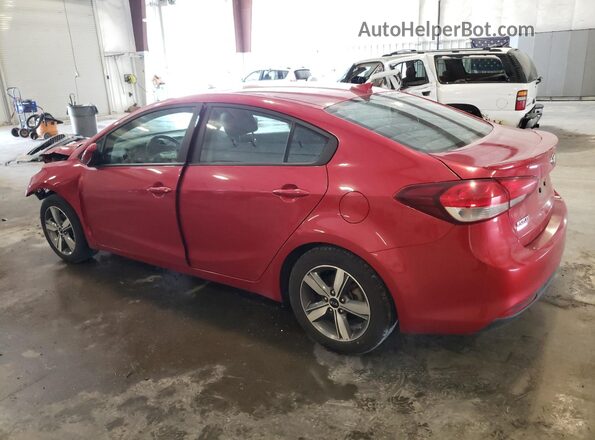 3KPFL4A77JE219616 2018 KIA FORTE Red Tył lewy