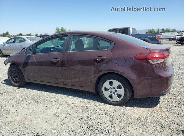 3KPFL4A77JE248002 2018 KIA FORTE Purple Trasero izquierdo