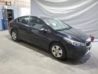 2018 Kia Forte Lx Black vin: 3KPFL4A7XJE276277