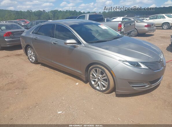 3LN6L2LU3GR633819 2016 LINCOLN MKZ HYBRID Gray Front right