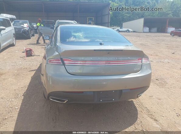 3LN6L2LU3GR633819 2016 LINCOLN MKZ HYBRID Gray Front view