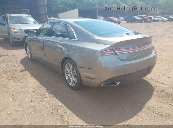 3LN6L2LU3GR633819 2016 LINCOLN MKZ HYBRID Gray Rear left