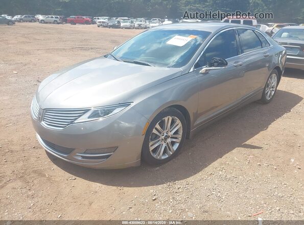 3LN6L2LU3GR633819 2016 LINCOLN MKZ HYBRID Gray Front left